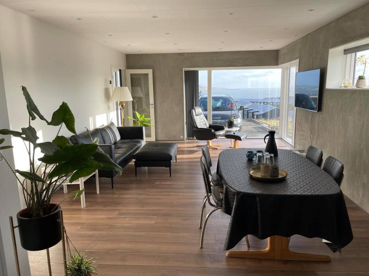 Modern Apartment With City & Oceanside View Tórshavn Exterior foto